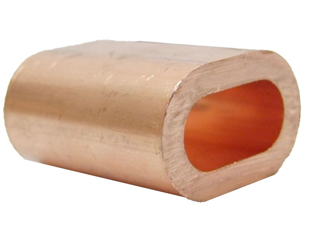 Kupfer-Pressklemmen   1,0mm