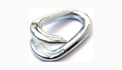 Ketten-Notglied   3 mm, verzinkt