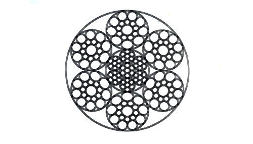 Drahtseil DIN 3058 6x19 Seal SE