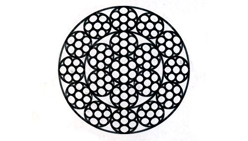 Seil   3,00mm, EN 12385-4,  18x 7+SE   1960N/mm²