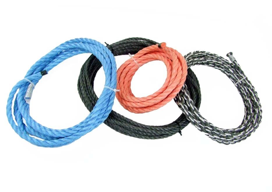 Tauwerk   5mm, Polyesterseil, (PES), DIN 83307, Form E, T16 geflochten