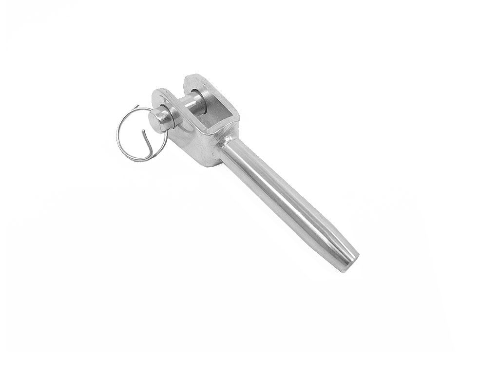 NIRO-Gabelterminal, Seil  2,5mm, Standard