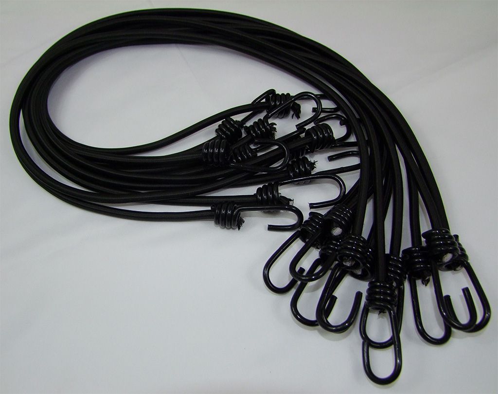 Gummiseil mit Haken,   8mm x 0,60m