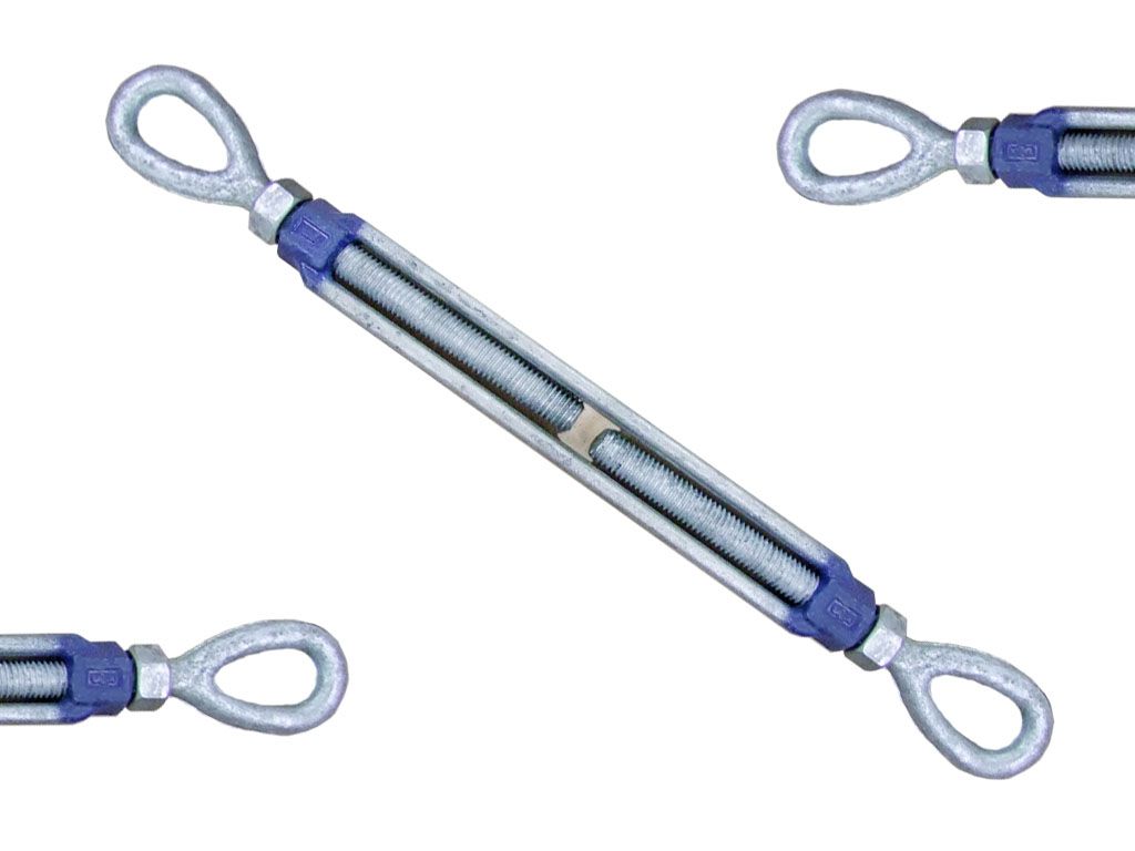 Spannschraube verz.   1/2 x   6", Auge/Auge