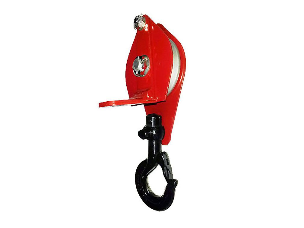 Drahtseilklappblock  1,0t, Seil max.   7mm