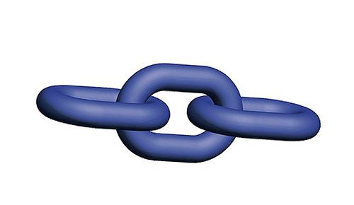 Anschlagkette   6 - 10, Typ blau, ähnl. EN 818-2