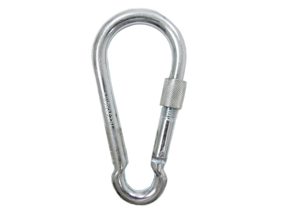 Feuerwehr-Karabinerhaken   60 x   6mm, znk.