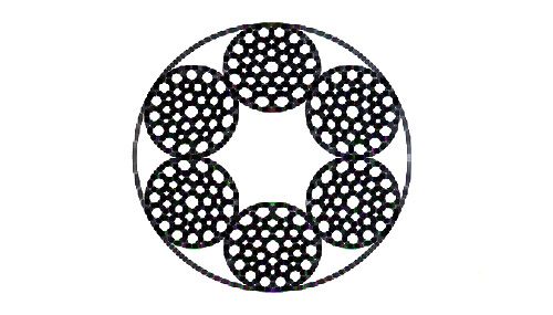 Seil   3,00mm, EN 12385-4,  6 x19+FE    1960N/mm²