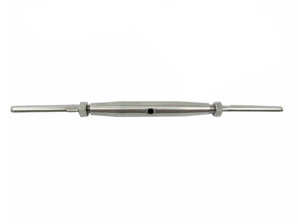 NIRO-Wantenspanner, M  5, Seil   3,0mm, Mini