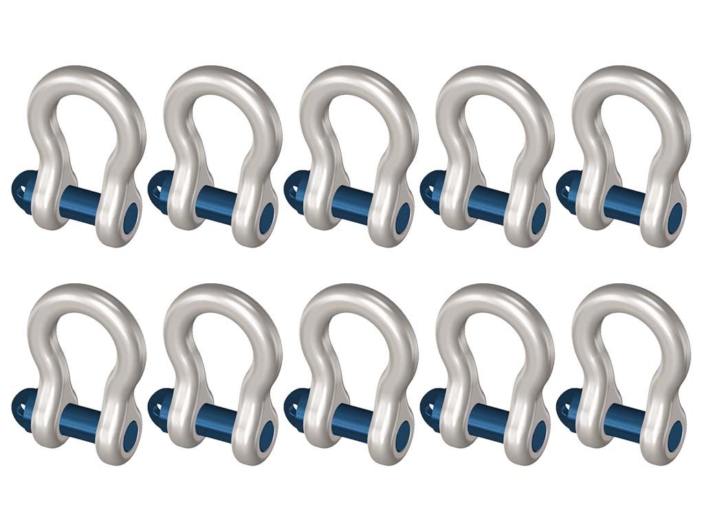 10er Schäkel-Set Typ HA2,  3,25 t