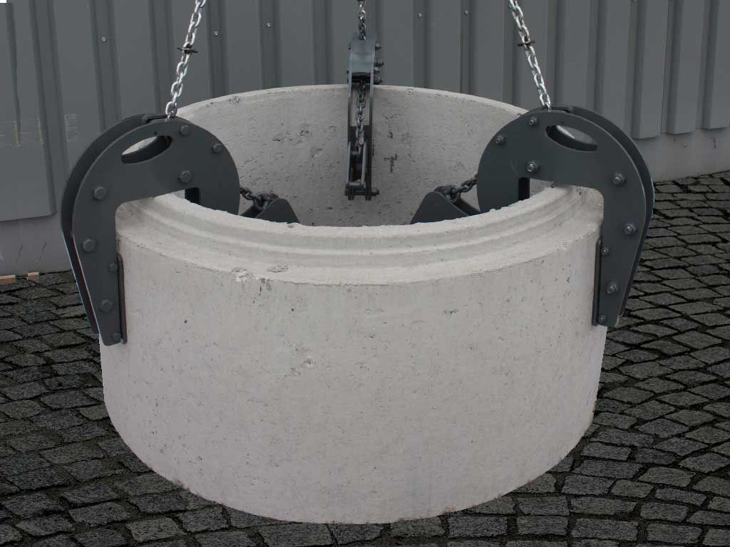 Schachtringklemmen, Typ 1063.1, 1,5/130, Kettenl. 1,70m