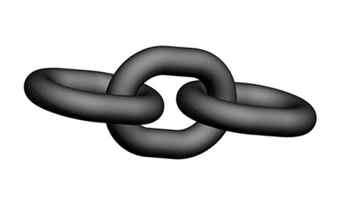 Anschlagkette   6 -   8, Typ schwarz, EN 818-2